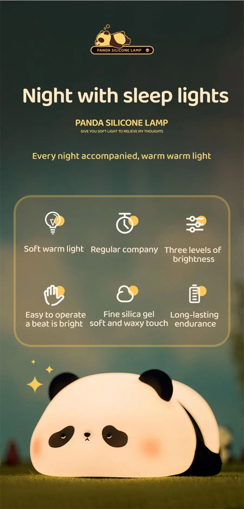 PANDA NIGHT LIGHTS