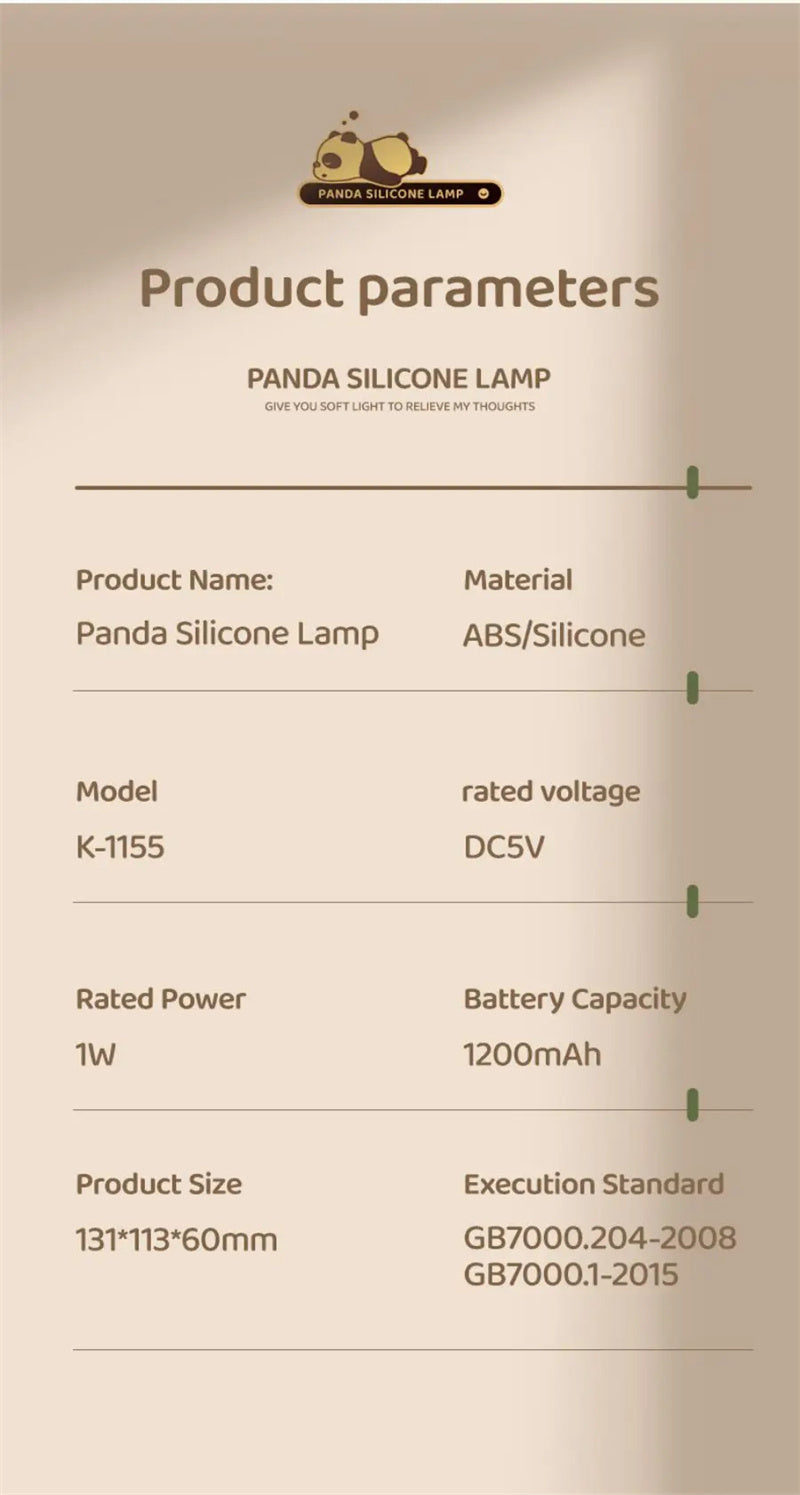 PANDA NIGHT LIGHTS