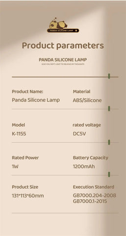 PANDA NIGHT LIGHTS