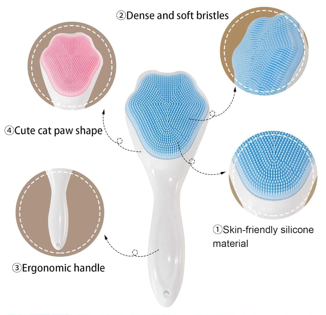 CAT PAW SILICONE FACE SCRUBBER
