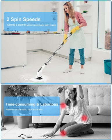 9 IN 1 ELECTRIC CLEANING BRUSH